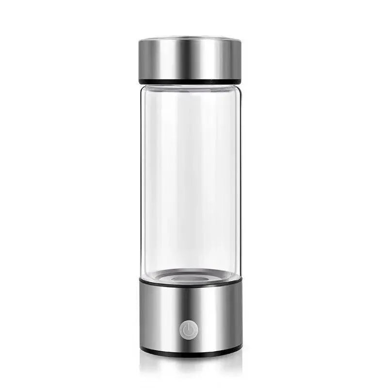 Portable Rechargeable Hydrogen Water Bottle - Alkaline Ionizer & Antioxidant Hydrogen-Rich Maker